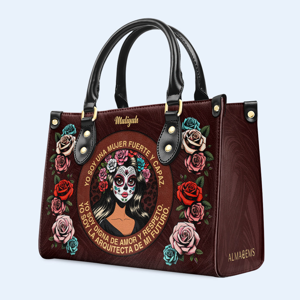 Mujer Fuerte - Bolso de piel personalizado - MX24