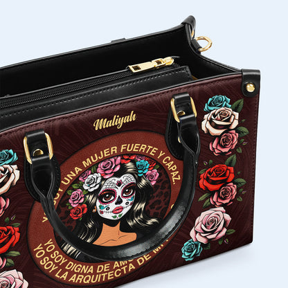 Mujer Fuerte - Bolso de piel personalizado - MX24