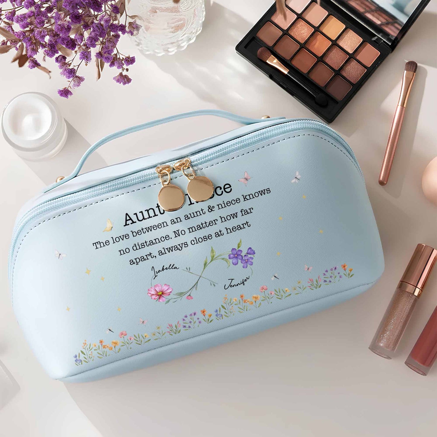 The Love Between An Aunt & Niece, Flowers And Stars