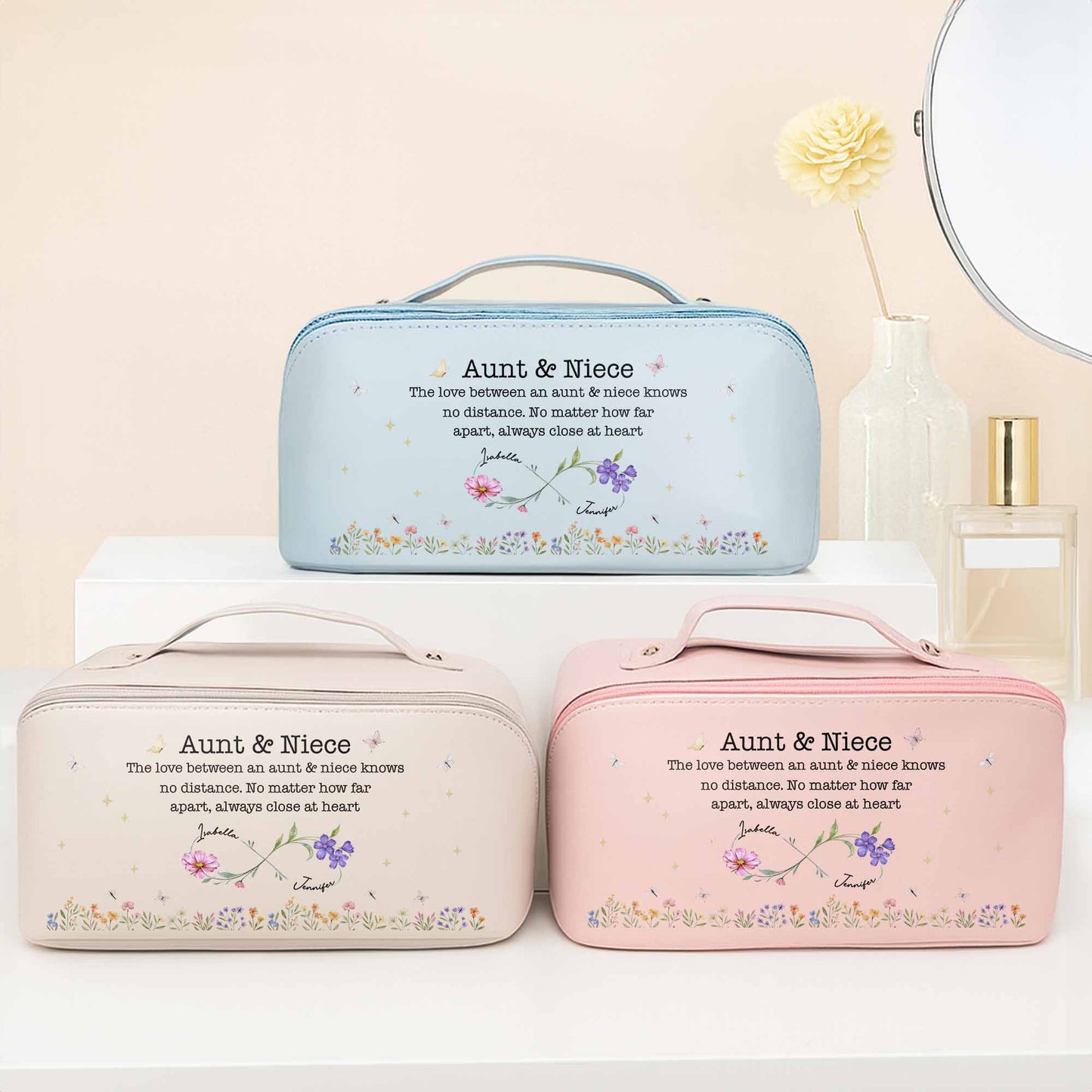 The Love Between An Aunt & Niece, Flowers And Stars