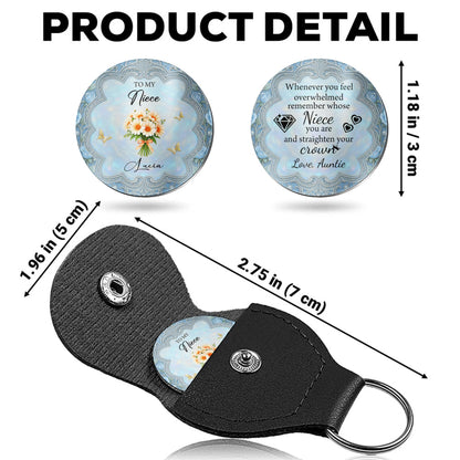 To My Niece, Remember Whose Niece You Are, Flowers and Crown