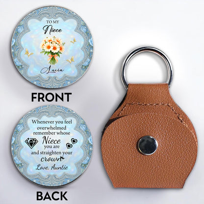 To My Niece, Remember Whose Niece You Are, Flowers and Crown