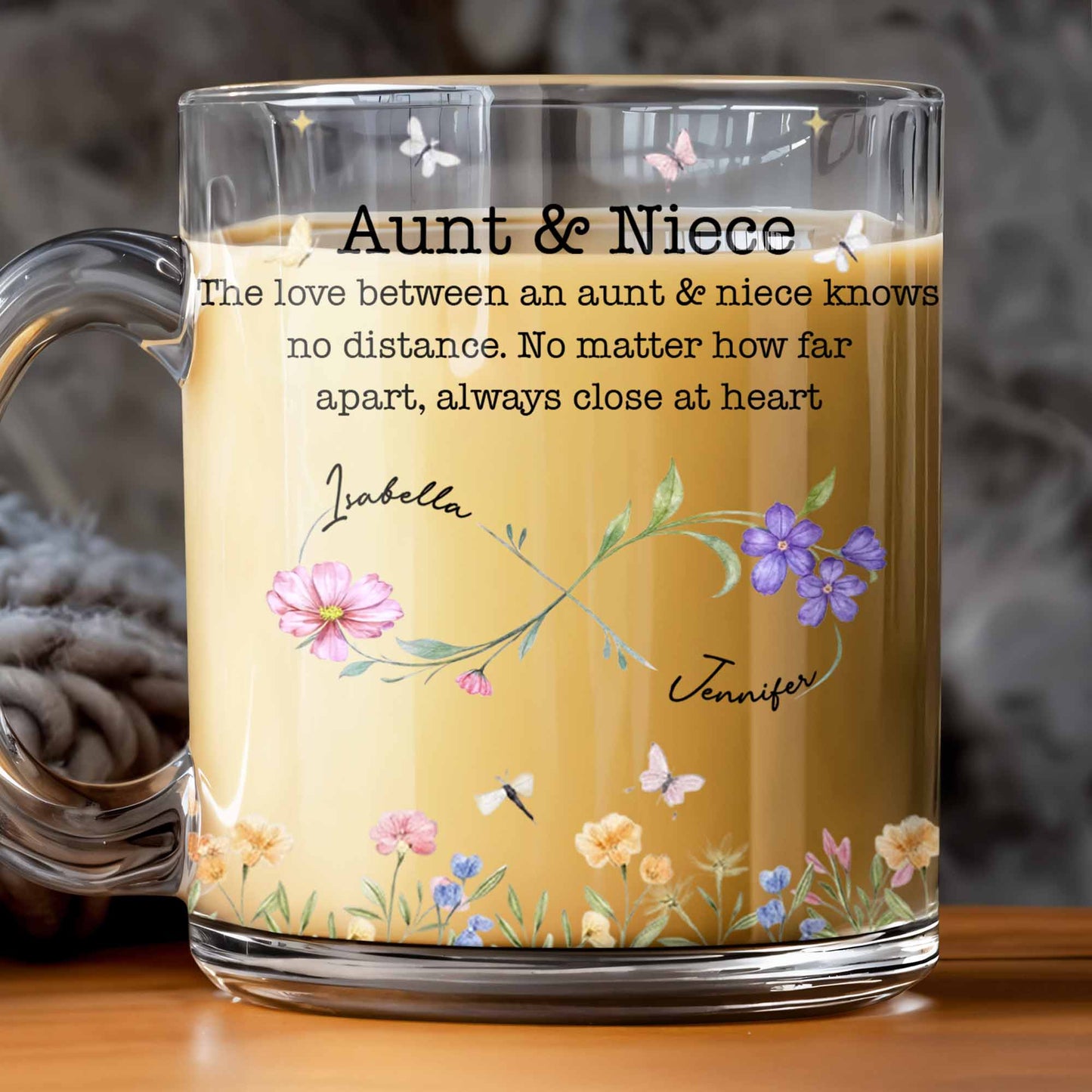 The Love Between An Aunt & Niece, Floral Design