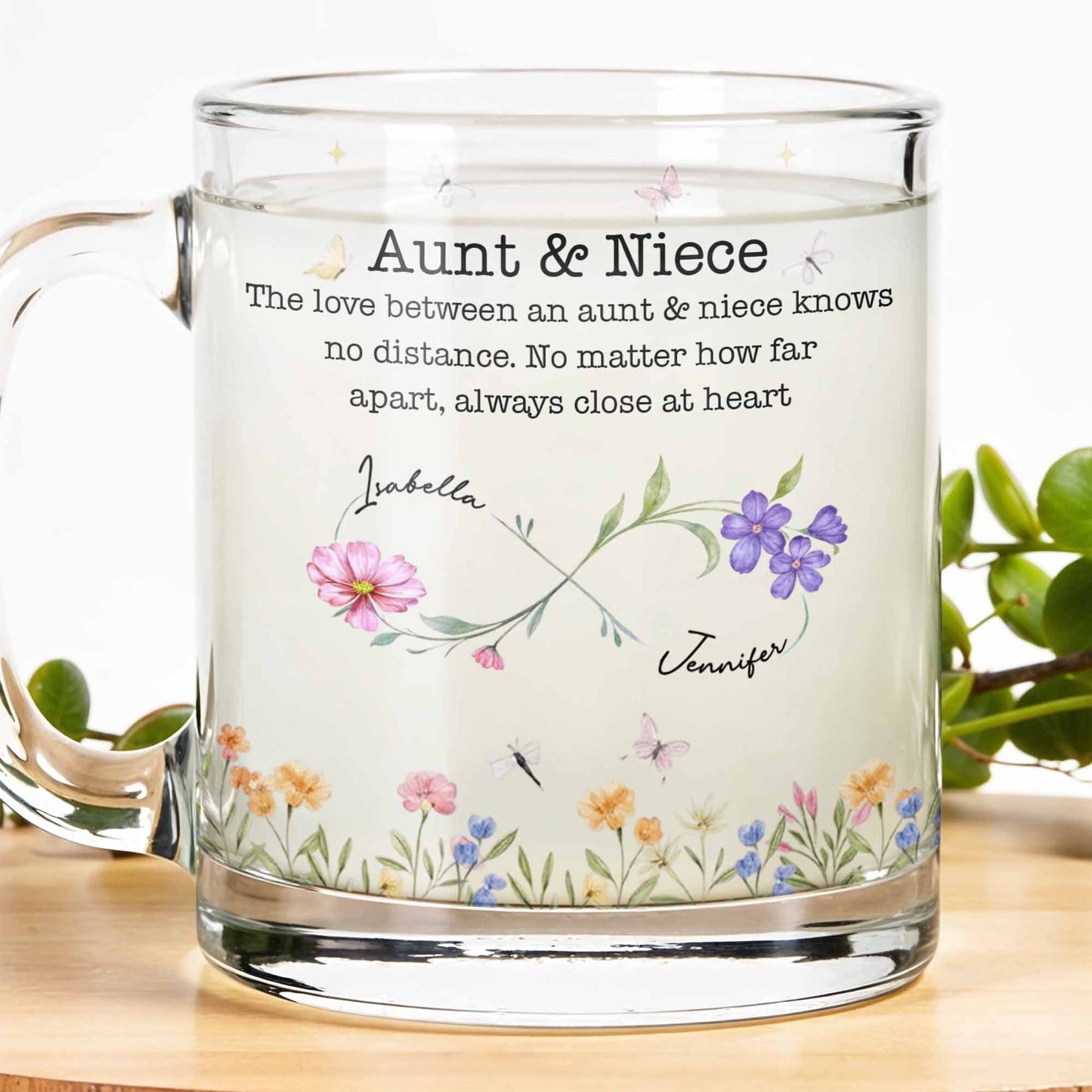 The Love Between An Aunt & Niece, Floral Design