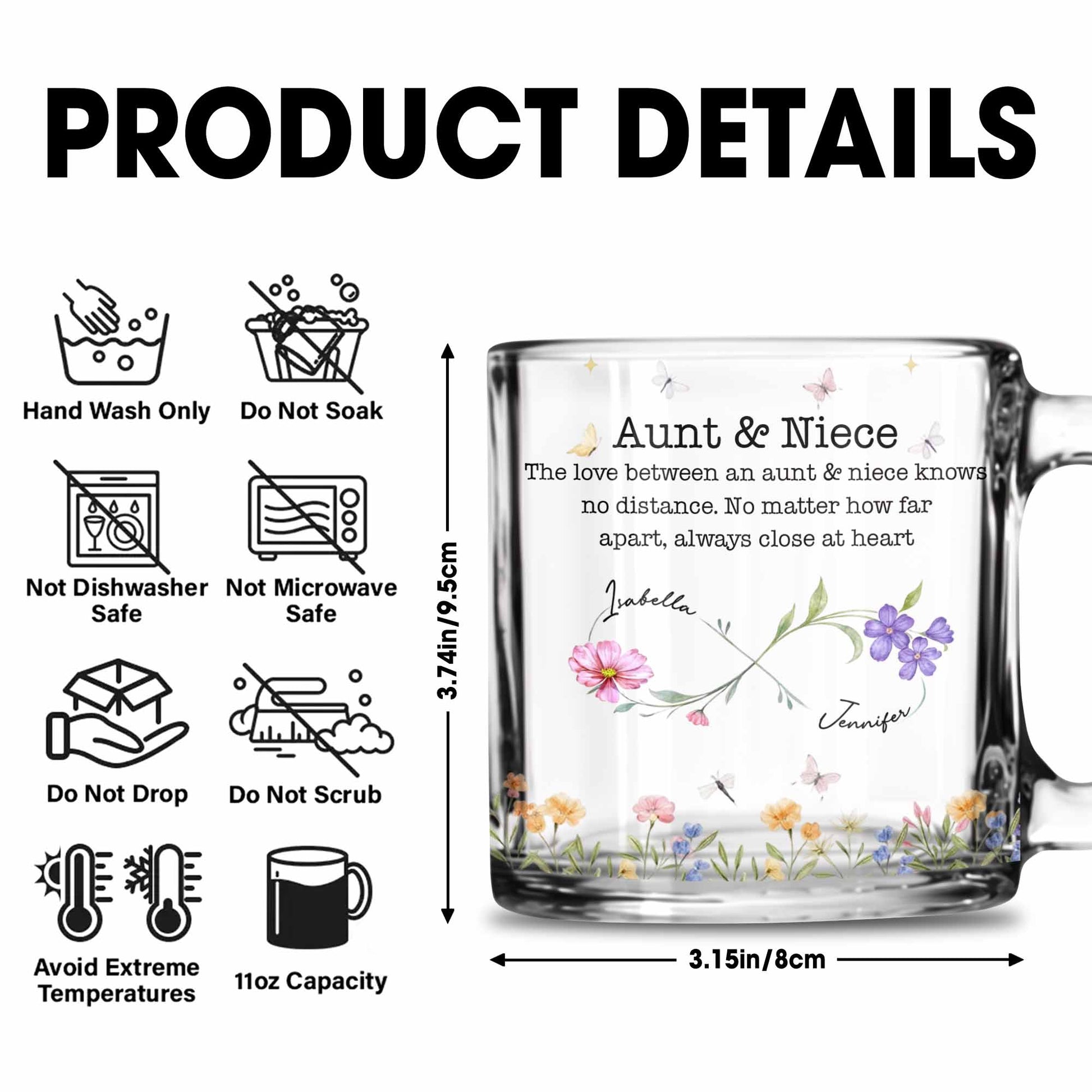 The Love Between An Aunt & Niece, Floral Design