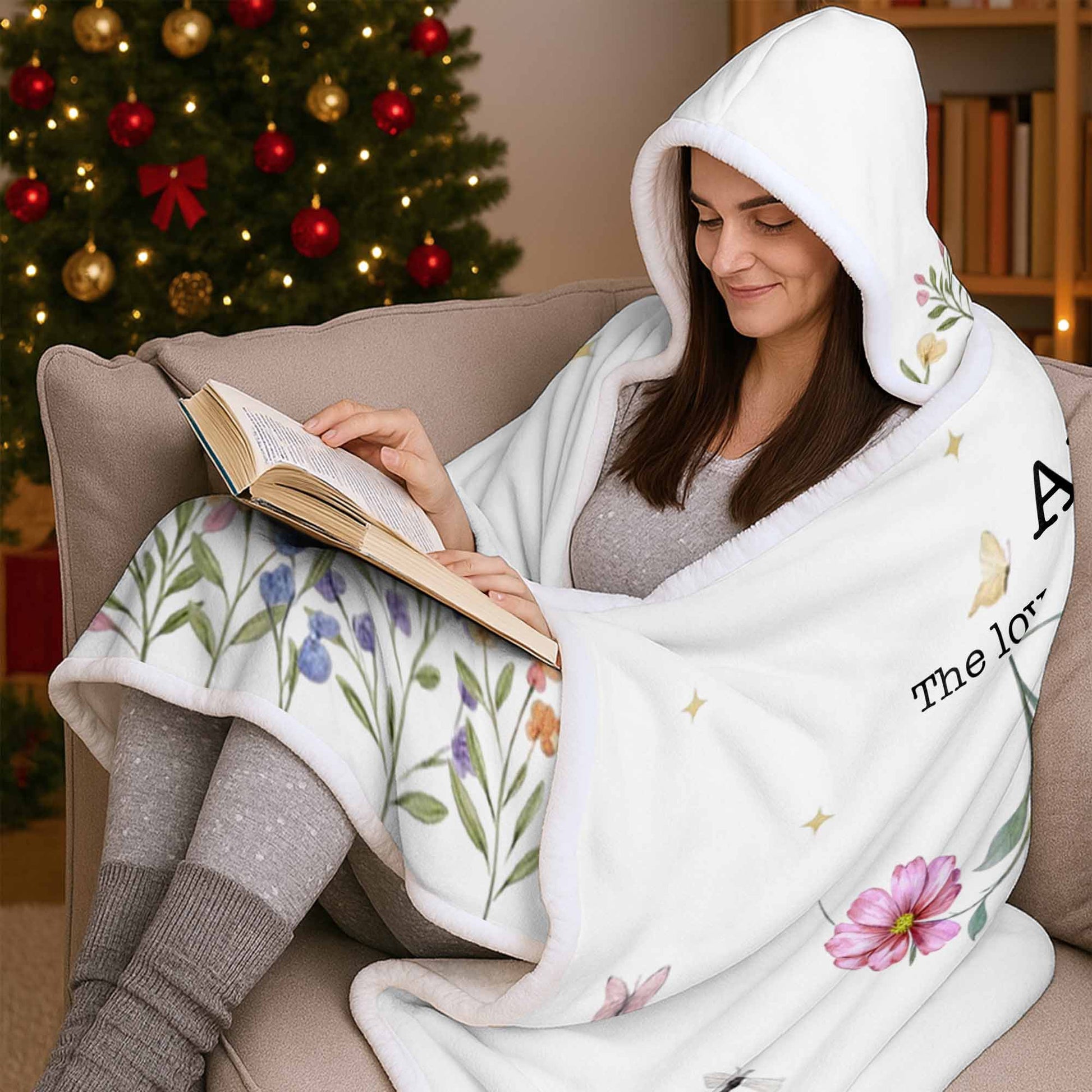 The Love Between Aunt & Niece, Flowers And Butterflies