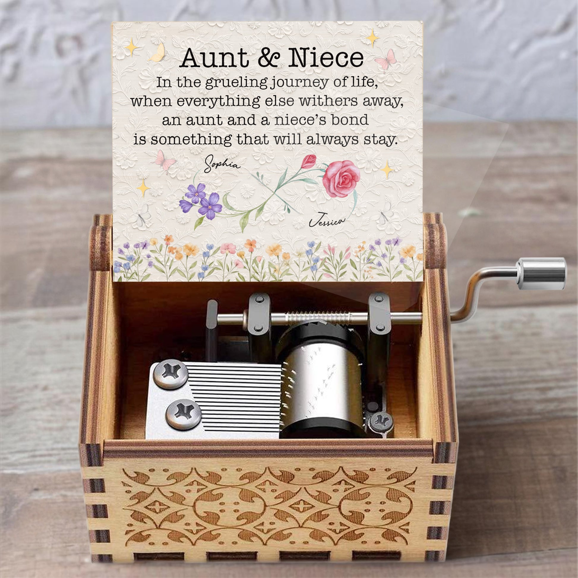 Aunt & Niece, Lifelong Bond Music Box