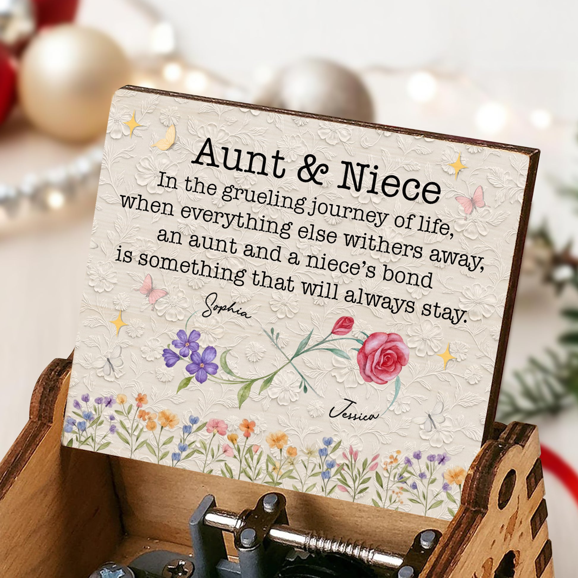 Aunt & Niece, Lifelong Bond Music Box
