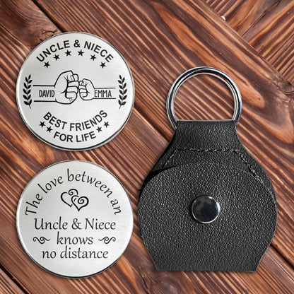 The Love Between An Uncle And Niece, Heart And Fist Bump