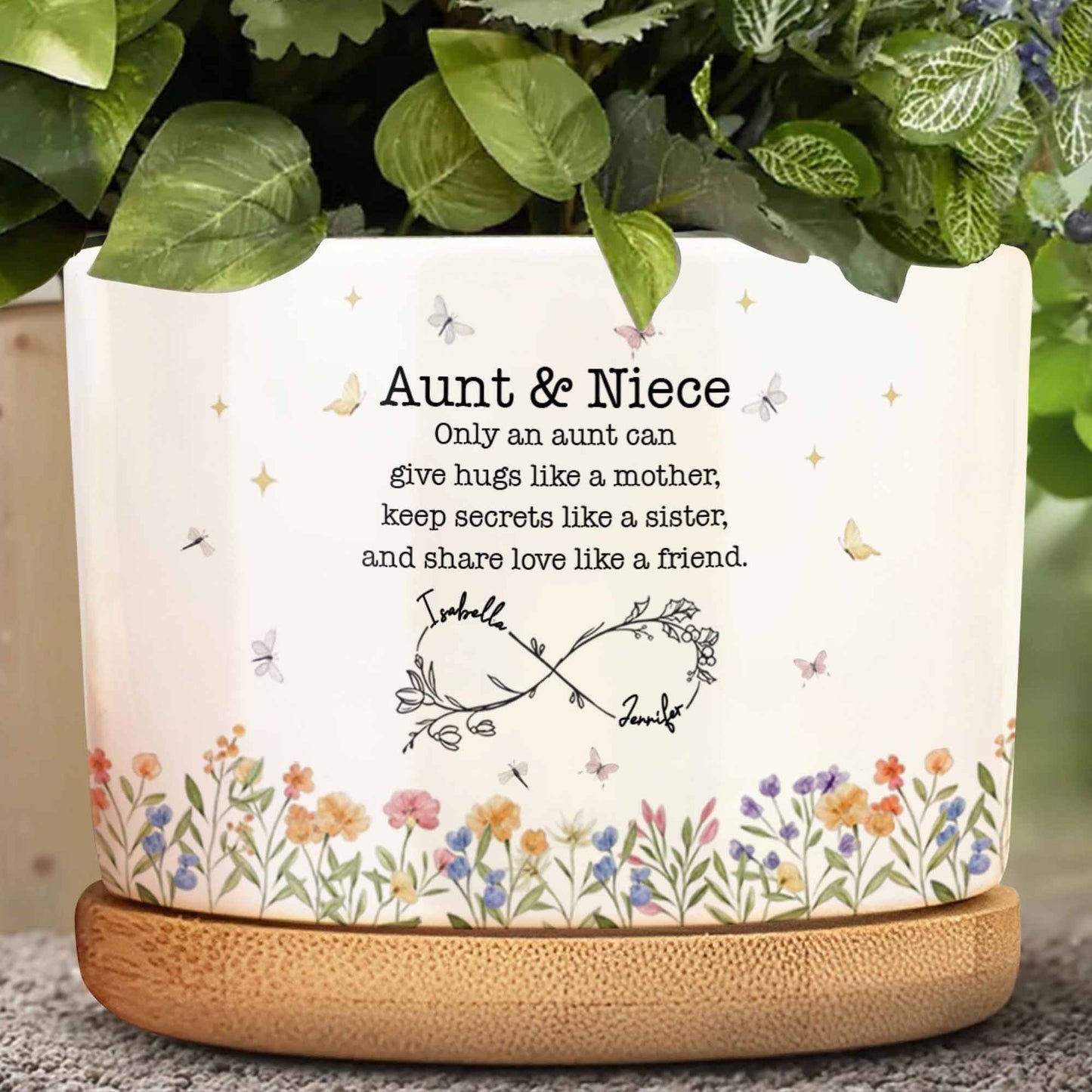 Only An Aunt Can Give Hugs Like A Mother