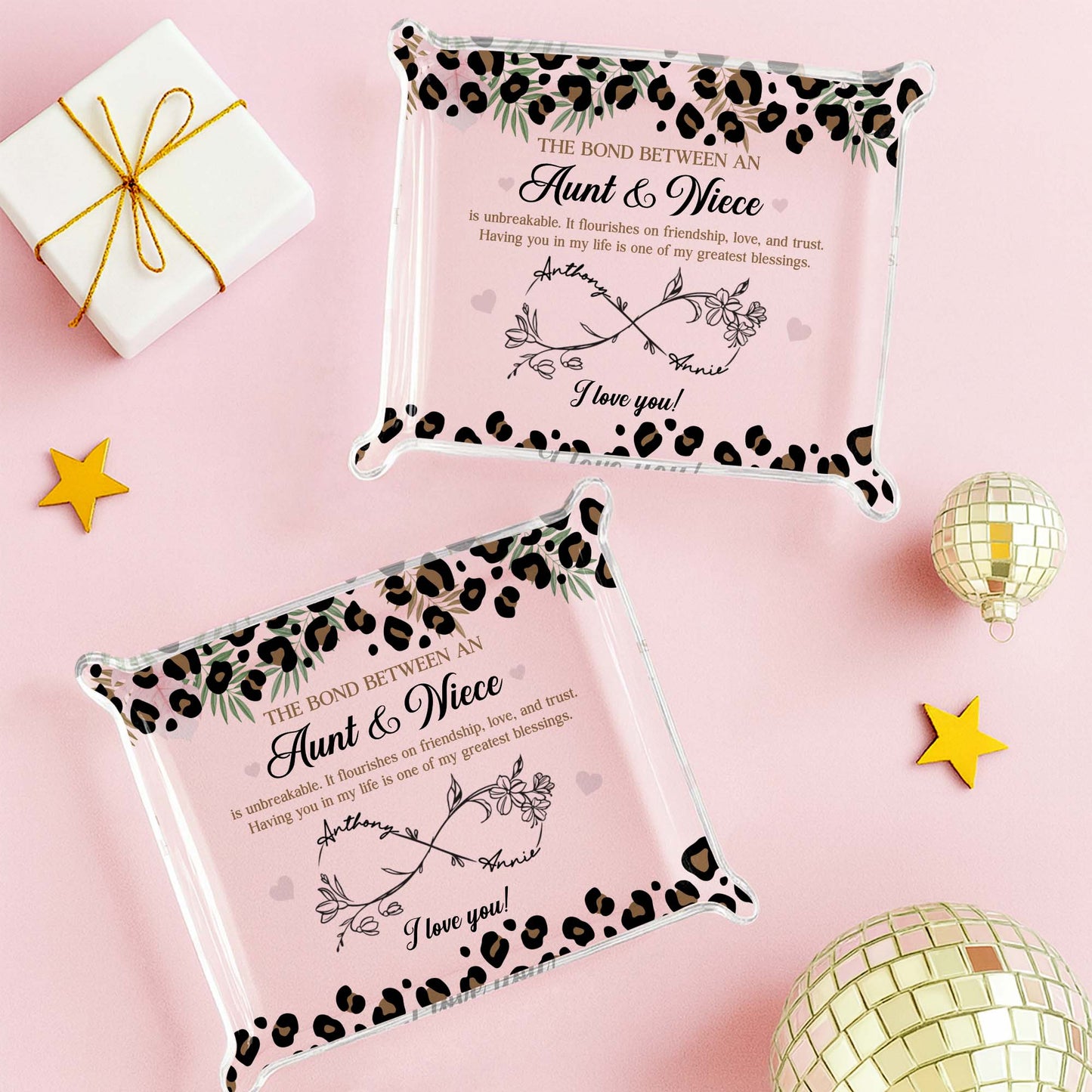 The Bond Between An Aunt & Niece, Love You Flowers