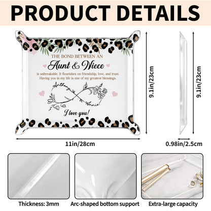 The Bond Between An Aunt & Niece, Love You Flowers