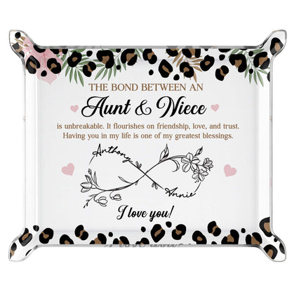 The Bond Between An Aunt & Niece, Love You Flowers