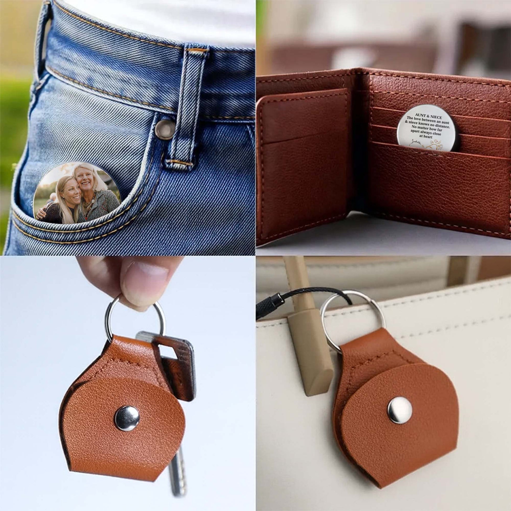 The Love Between An Aunt & Niece, Flowers Design