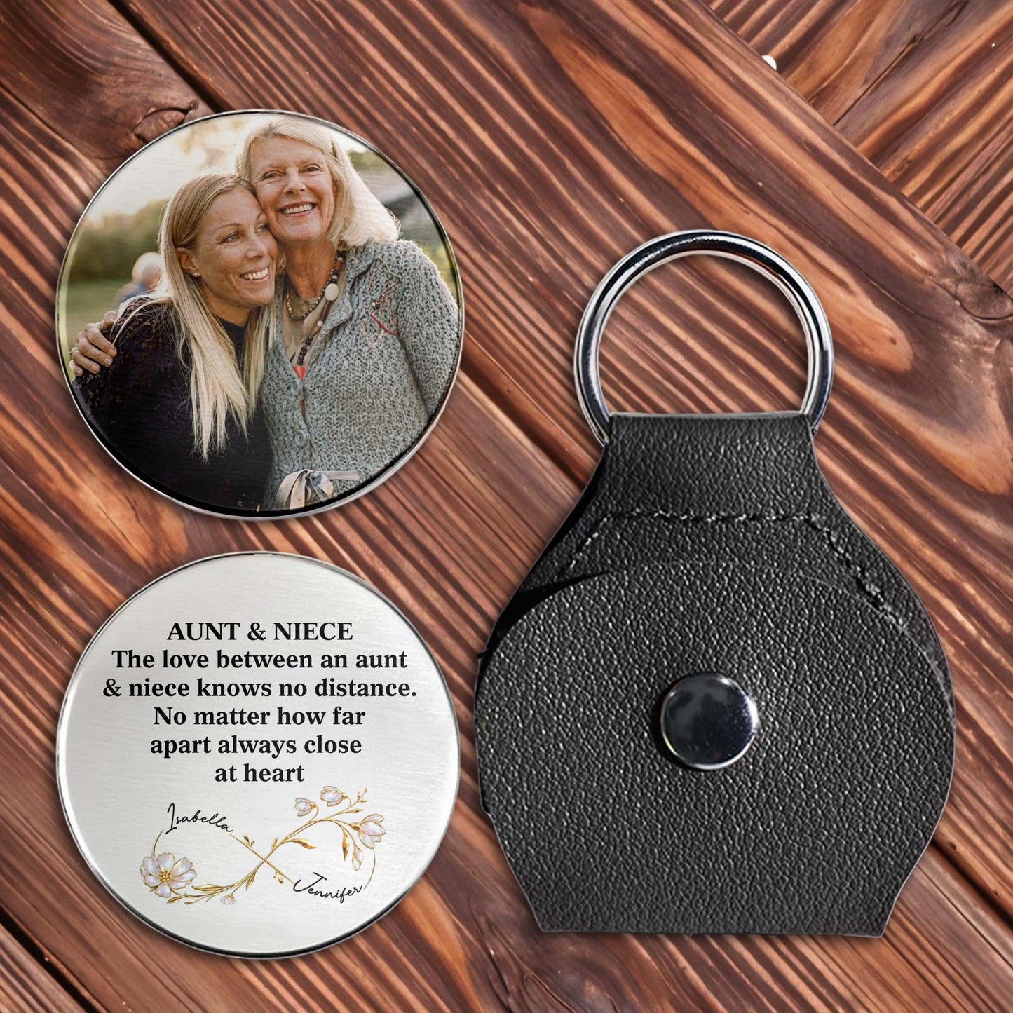 The Love Between An Aunt & Niece, Flowers Design