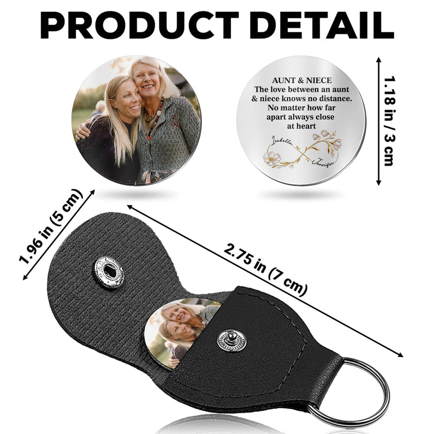 The Love Between An Aunt & Niece, Flowers Design