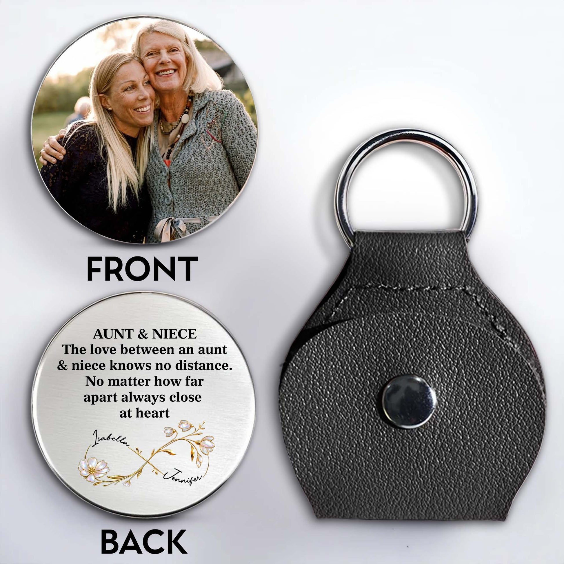 The Love Between An Aunt & Niece, Flowers Design