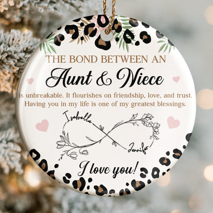 The Bond Between An Aunt & Niece, Leaves and Hearts