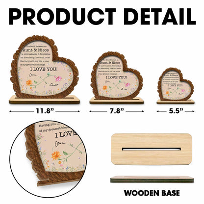 The Bond Between an Aunt & Niece, Flowers