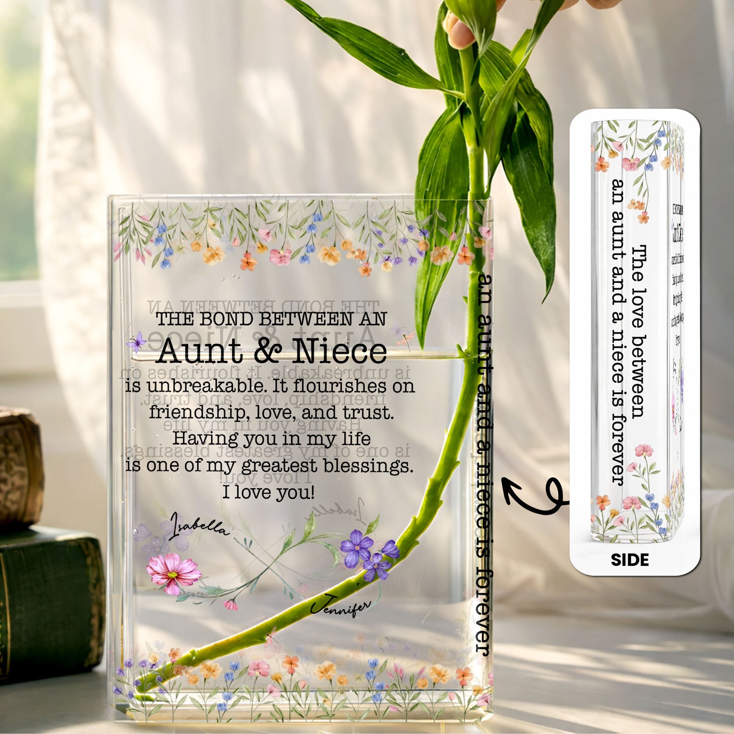 The Bond Between An Aunt & Niece, Flowers