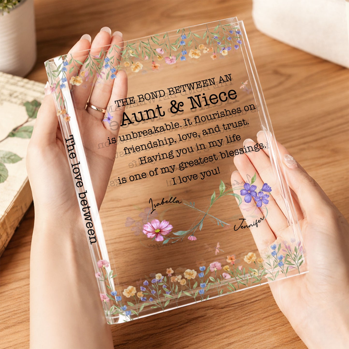 The Bond Between An Aunt & Niece, Flowers