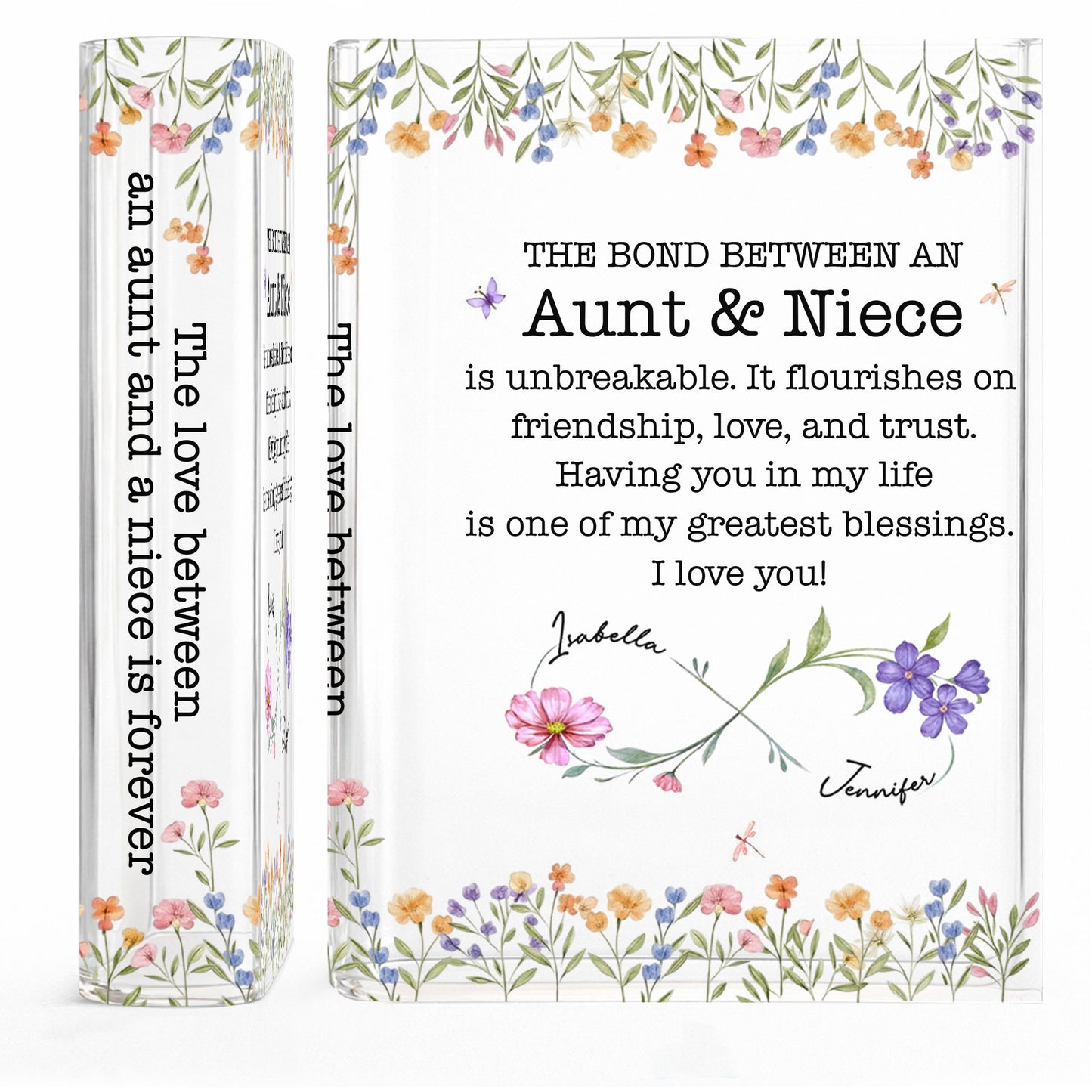 The Bond Between An Aunt & Niece, Flowers