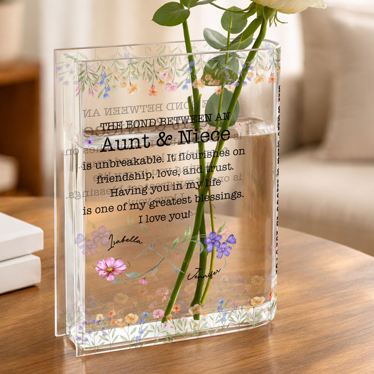The Bond Between An Aunt & Niece, Flowers