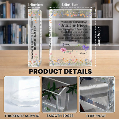 The Bond Between An Aunt & Niece, Flowers