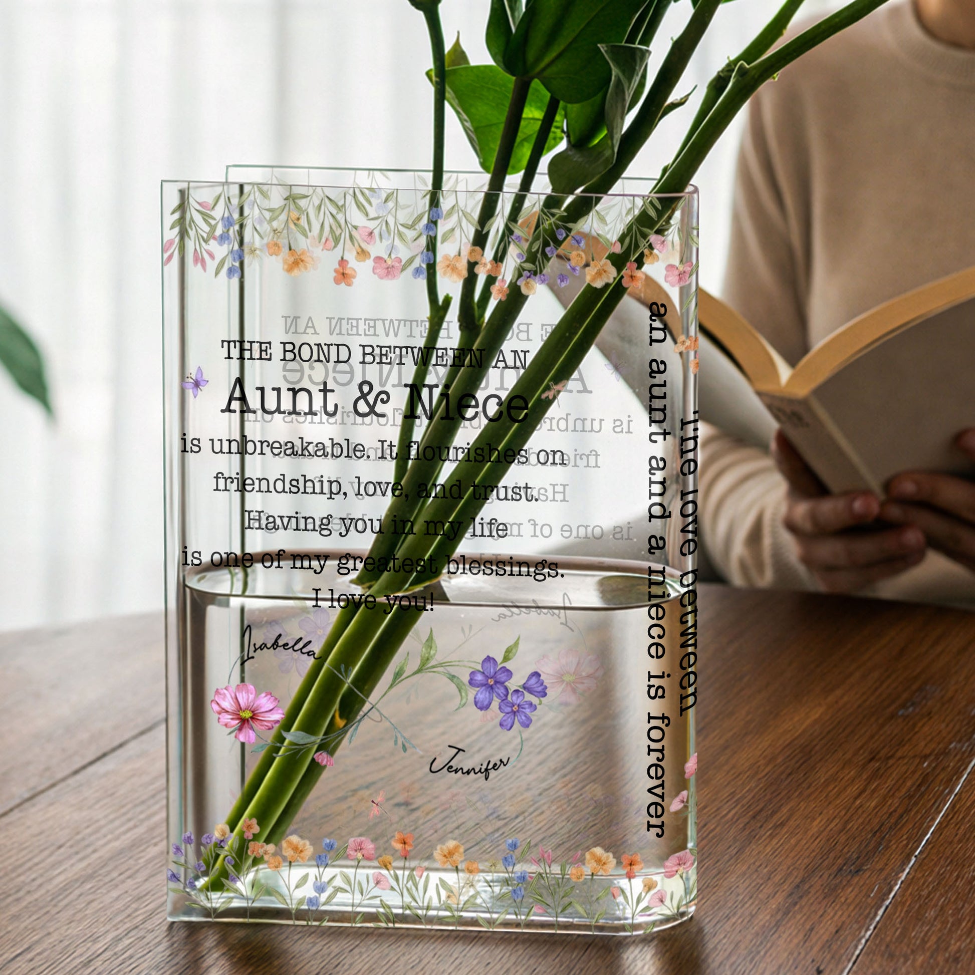 The Bond Between An Aunt & Niece, Flowers