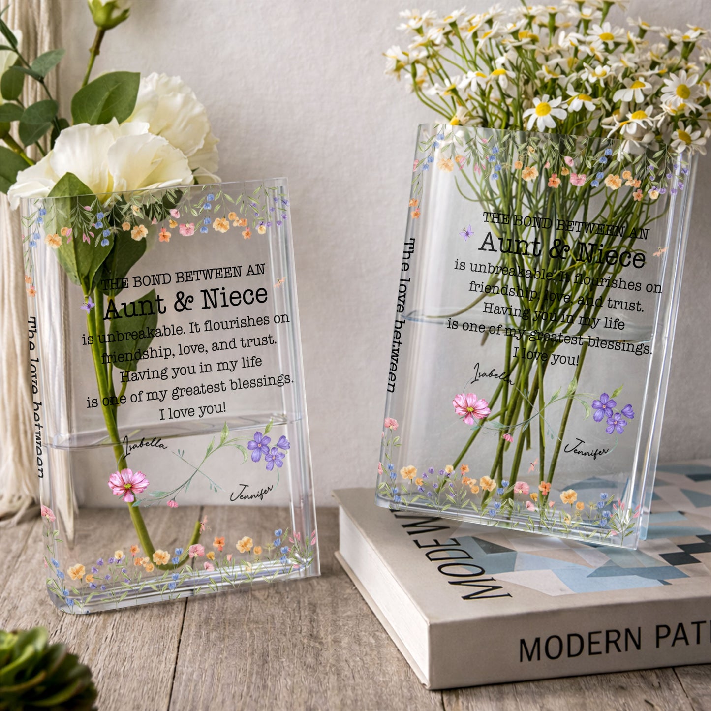 The Bond Between An Aunt & Niece, Flowers