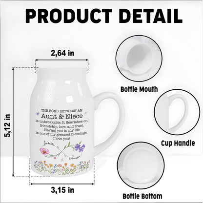 The Bond Between An Aunt & Niece, Flowers Design