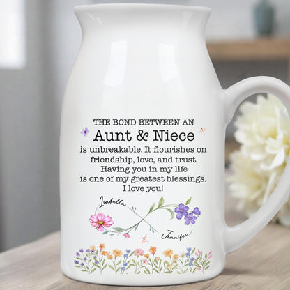 The Bond Between An Aunt & Niece, Flowers Design
