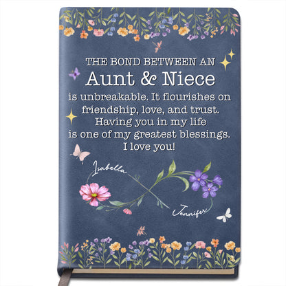 The Bond Between Aunt And Niece, Flowers And Butterflies