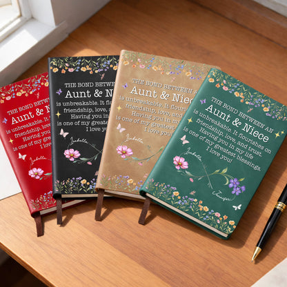 The Bond Between Aunt And Niece, Flowers And Butterflies