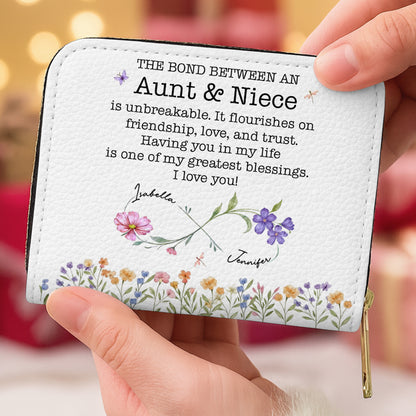 The Bond Between An Aunt & Niece, Flowers Design