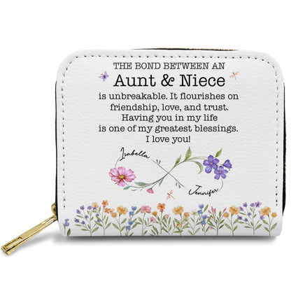 The Bond Between An Aunt & Niece, Flowers Design