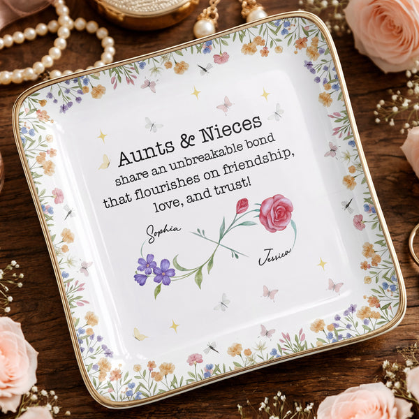 Aunts & Nieces Share An Unbreakable Bond, Flowers And Butterflies