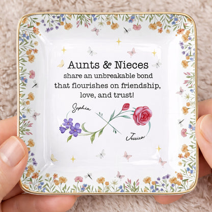 Aunts & Nieces Share An Unbreakable Bond, Flowers And Butterflies
