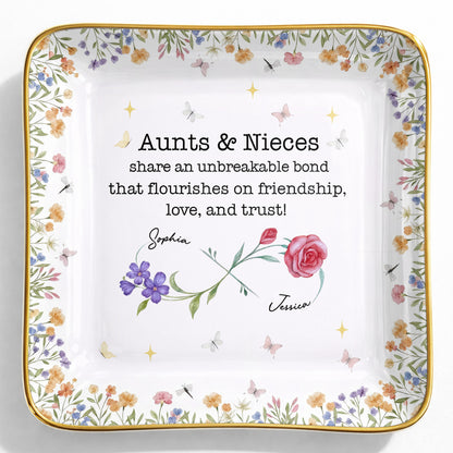 Aunts & Nieces Share An Unbreakable Bond, Flowers And Butterflies