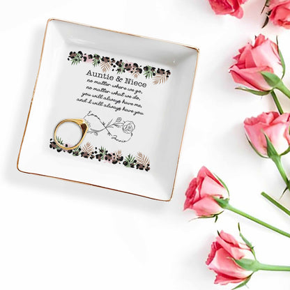 Auntie & Niece Always Together With Flowers And Branches