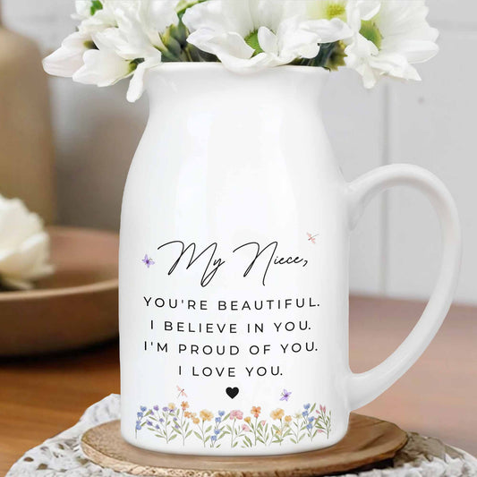 You're Beautiful, Believe In You, Flowers Heart Design