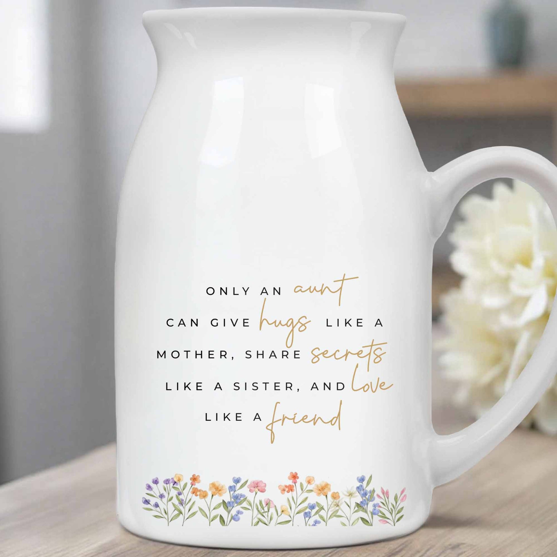 Only An Aunt Can Give Hugs, Share Secrets, Love Like A Friend