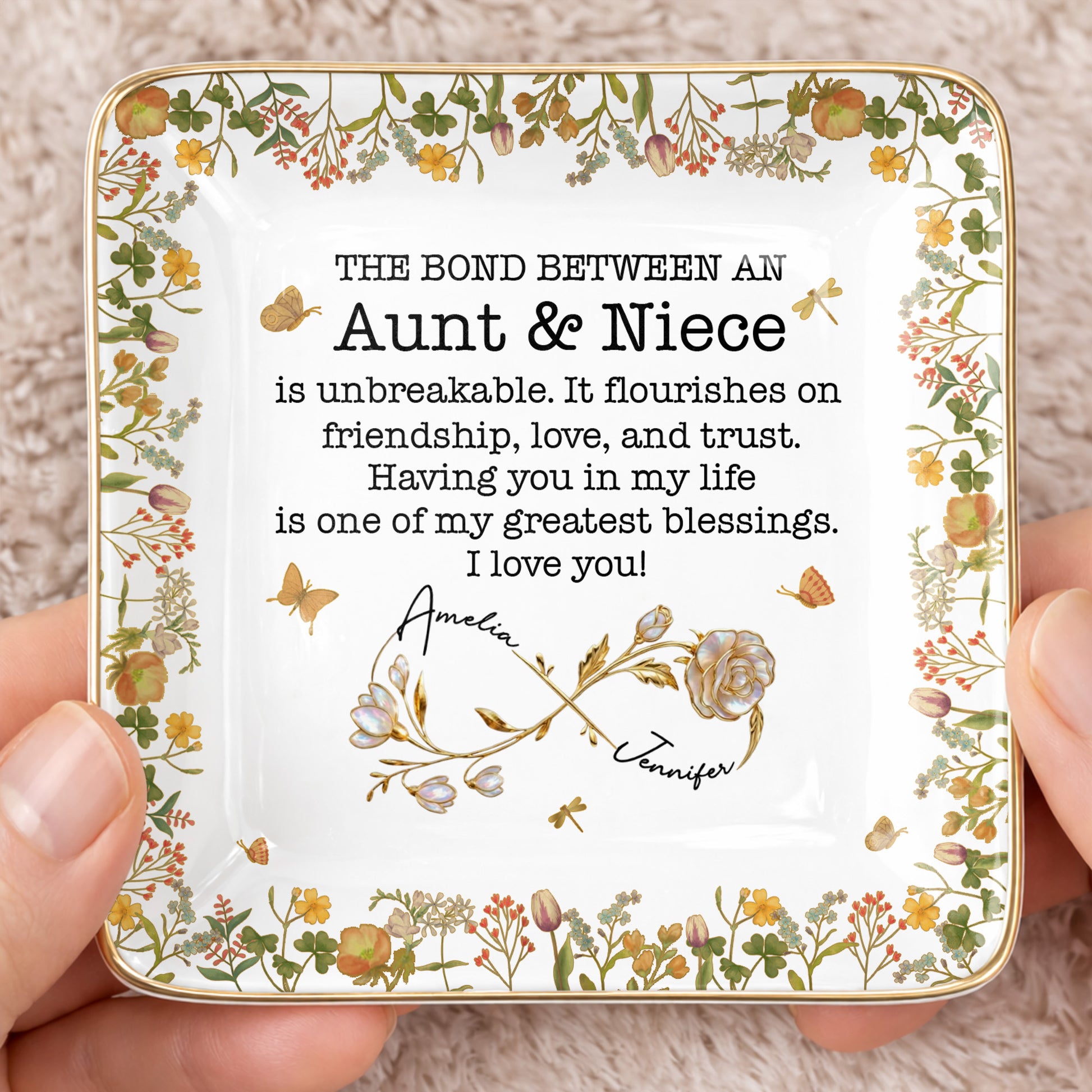 The Bond Between An Aunt & Niece, Flowers