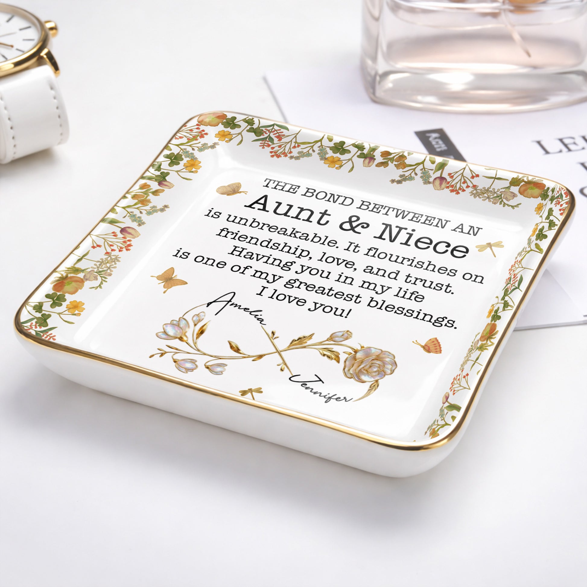 The Bond Between An Aunt & Niece, Flowers