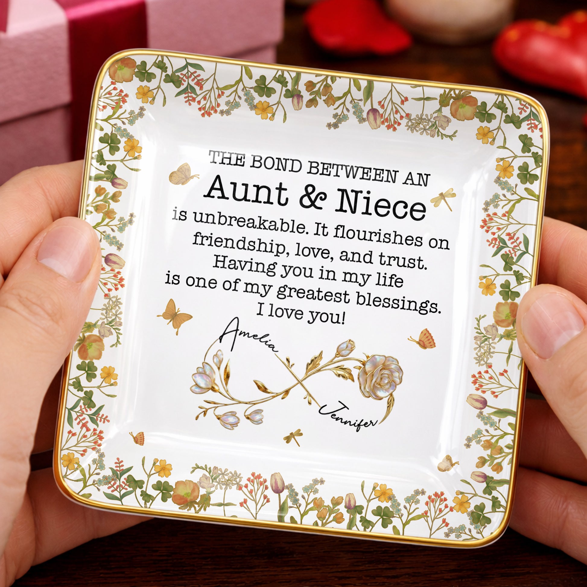 The Bond Between An Aunt & Niece, Flowers