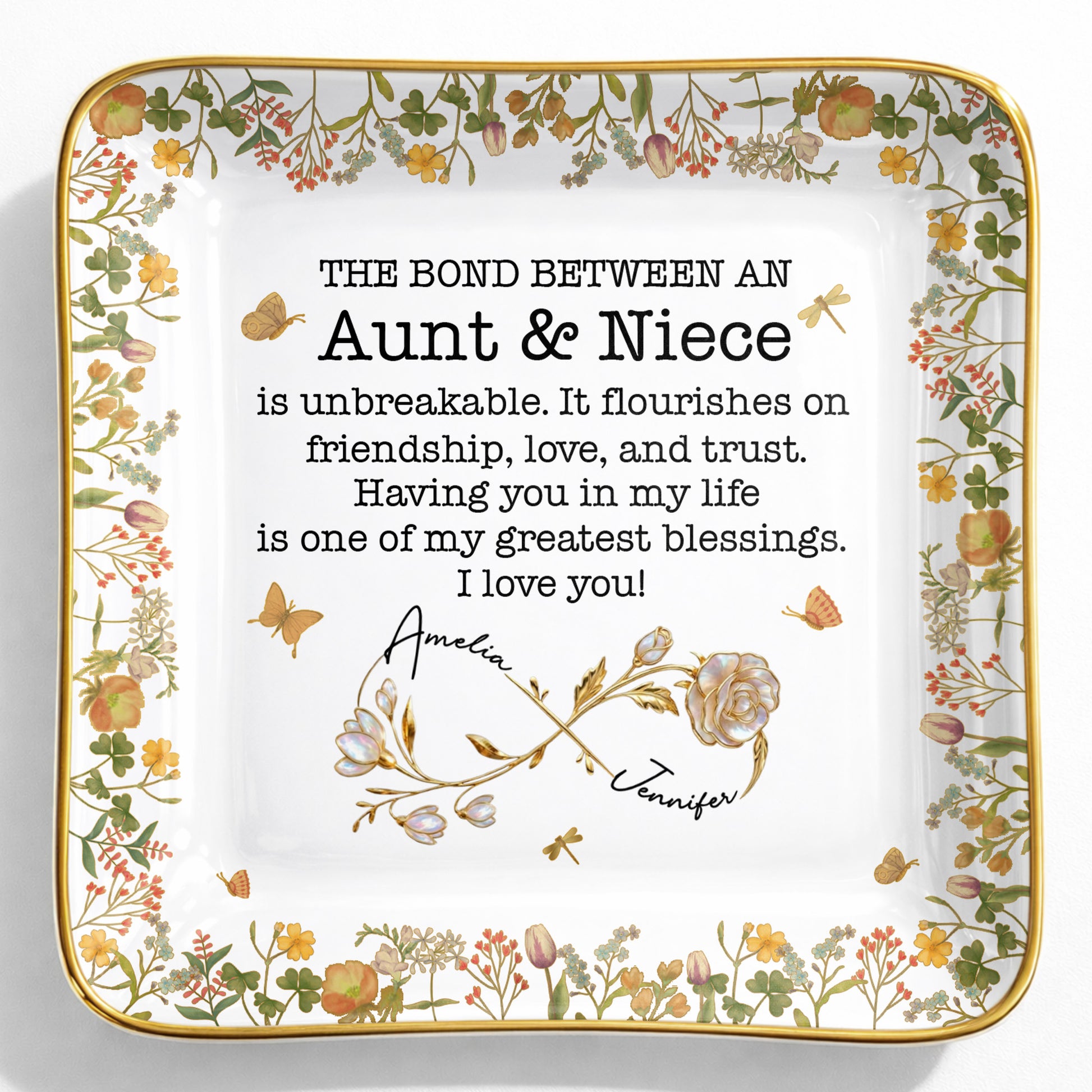 The Bond Between An Aunt & Niece, Flowers