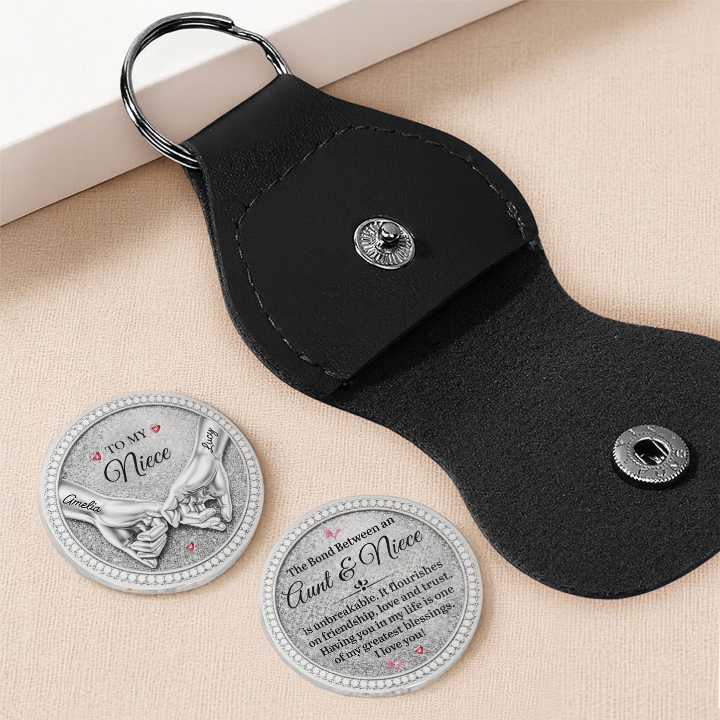 To My Niece The Bond Between An Aunt And Niece Holding Hands Hearts