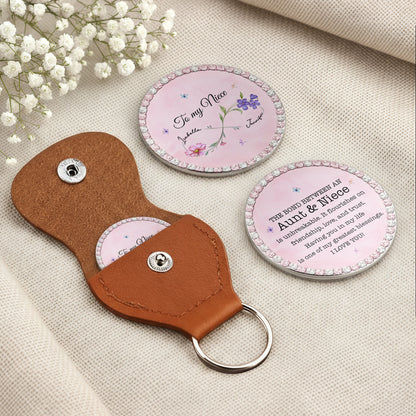 To My Niece The Bond Between An Aunt And Niece Infinity Flower