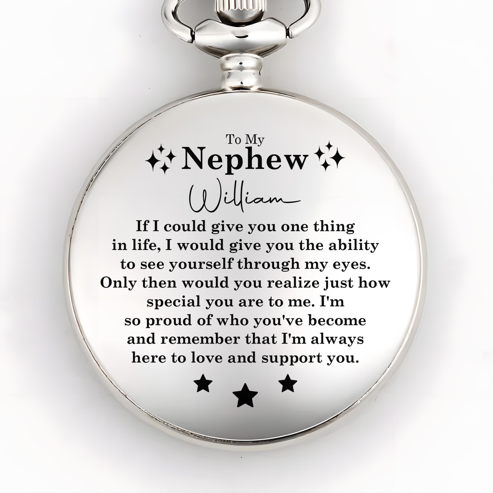 To My Nephew, See Yourself Through My Eyes