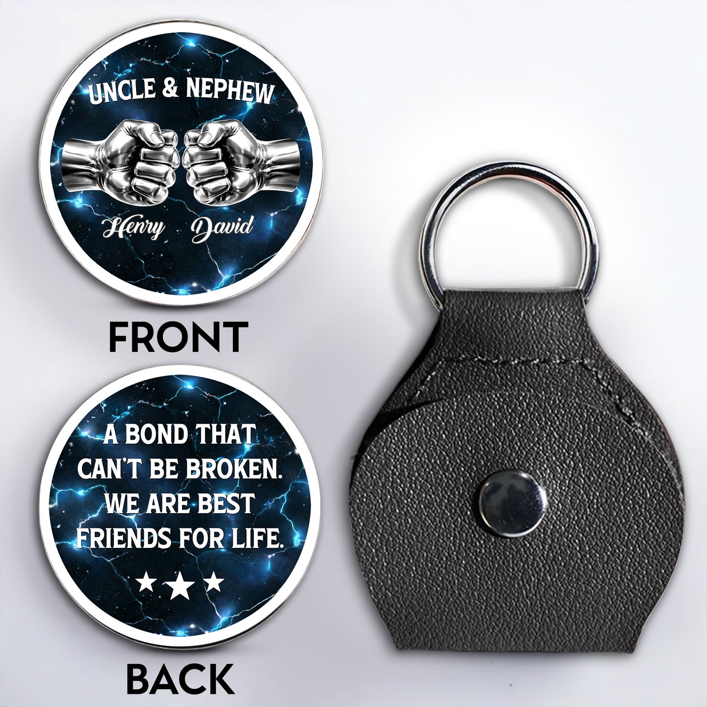 Uncle & Nephew A Bond That Can't Be Broken Fist Bump